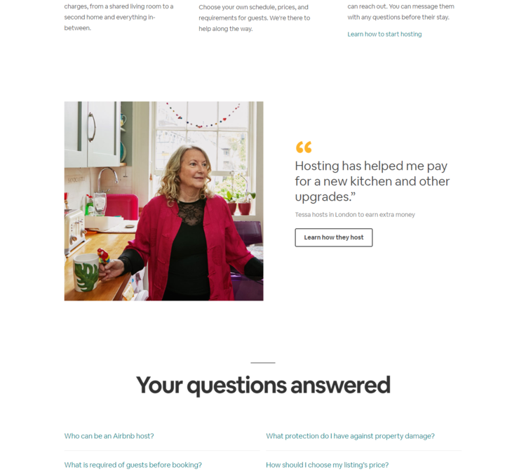 How to recreate the AirBnb landing page look and feel in Ontraport